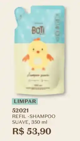 O Boticário Refil-shampoo suave oferta