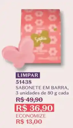 O Boticário Sabonete em barra oferta