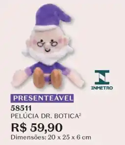 O Boticário Pelúcia dr. botica² oferta