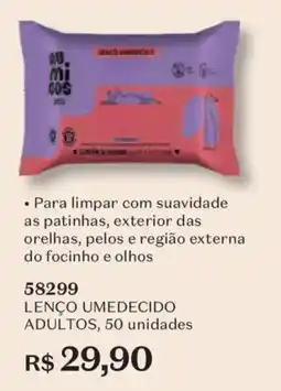 O Boticário lenço umedecido adultos oferta