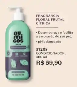 O Boticário Condicionador au.migos pets oferta