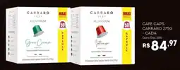 Bistek Supermercados Cafe caps. carraro 275g oferta