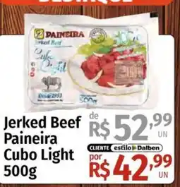Supermercado Dalben Jerked Beef Paineira Cubo Light oferta