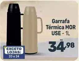 Supermercados Jau Serve Garrafa Térmica MOR oferta