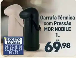 Supermercados Jau Serve Garrafa Térmica com Pressão MOR NOBILE oferta