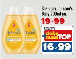 Rede Top Shampoo johnson's baby oferta