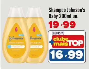 Rede Top Shampoo johnson's baby oferta