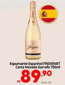 Althoff Supermercados Espumante Espanhol Freixenet Carta Nevada oferta