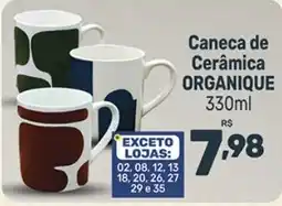 Supermercados Jau Serve Caneca de Cerâmica ORGANIQUE oferta