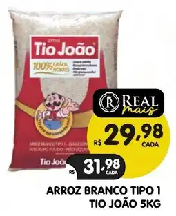 Supermercados Real Arroz branco tipo 1 oferta
