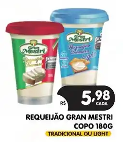 Supermercados Real Requeijão gran mestri oferta