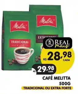 Supermercados Real Café melitta oferta