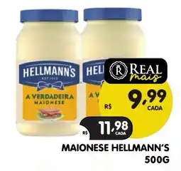 Supermercados Real Maionese hellmann's oferta