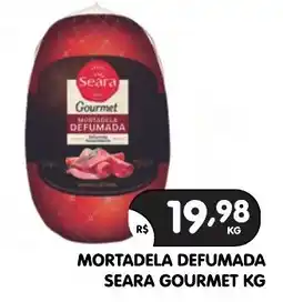Supermercados Real mortadela defumada seara gourmet oferta