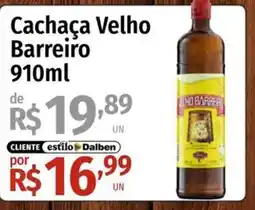 Supermercado Dalben Cachaça Velho Barreiro oferta