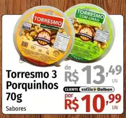 Supermercado Dalben Torresmo 3 Porquinhos oferta