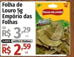 Supermercado Dalben folha de louro oferta