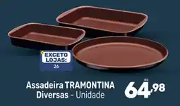 Supermercados Jau Serve Assadeira tramontina diversas oferta