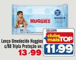 Rede Top Lenço Umedecido Huggies oferta