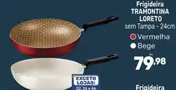 Supermercados Jau Serve Frigideira tramontina loreto sem tampa oferta