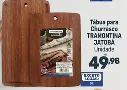 Supermercados Jau Serve Tábua para Churrasco TRAMONTINA JATOBÁ oferta