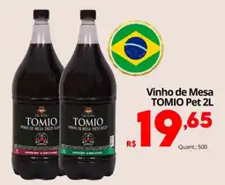 Althoff Supermercados Vinho de Mesa Tomio Pet 2L oferta