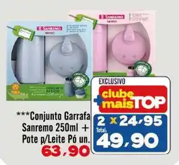 Rede Top Conjunto Garrafa Sanremo oferta