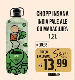 Festval Chopp insana india pale ale ou maracujipa oferta