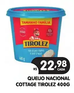 Supermercados Real Queijo nacional cottage oferta