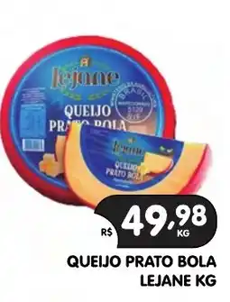 Supermercados Real queijo prato bola oferta