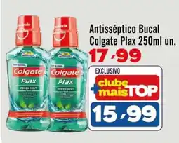 Rede Top Antisséptico Bucal Colgate Plax oferta
