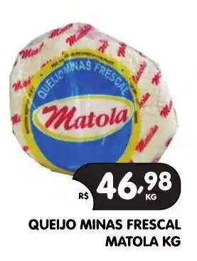 Queijo minas frescal matola