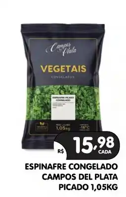 Supermercados Real espinafre congelado campos del plata picado oferta