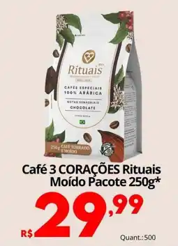 Althoff Supermercados Café 3 corações rituais oferta