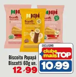 Rede Top Biscoito Papapá Biscotti oferta