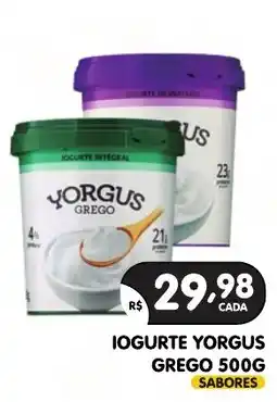 Supermercados Real Iogurte yorgus grego sabores oferta