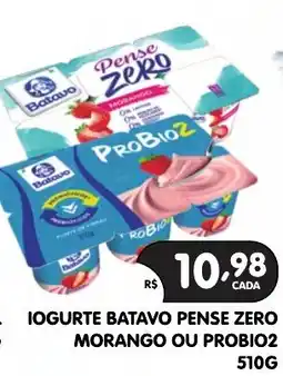 Supermercados Real Iogurte batavo pense zero ou probio2 oferta