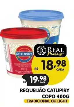 Supermercados Real Requeijão catupiry oferta