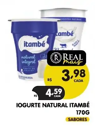 Supermercados Real Iogurte natural itambé oferta