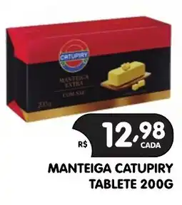 Supermercados Real Manteiga catupiry oferta