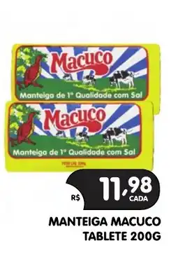 Supermercados Real Manteiga macuco oferta
