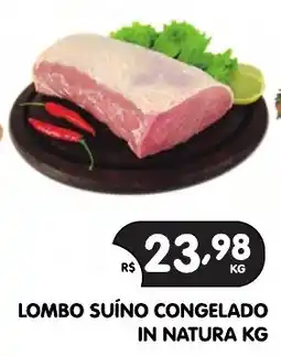 Supermercados Real Lombo suíno congelado in natura kg oferta