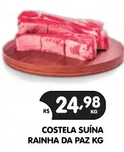 Supermercados Real Costela suína rainha da paz oferta