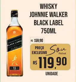 Festval Whisky johnnie walker black label oferta