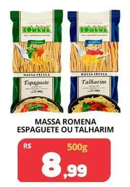 Super Nicolini Massa romena espaguete ou talharim oferta