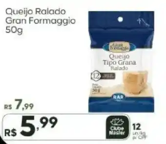 Queijo Ralado Tipo Grana
