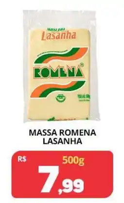 Super Nicolini Massa romena lasanha oferta