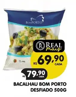 Supermercados Real Bacalhau bom porto desfiado oferta