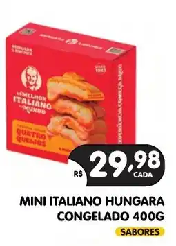 Supermercados Real Mini italiano hungara oferta