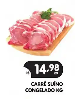 Supermercados Real Carré suíno congelado oferta